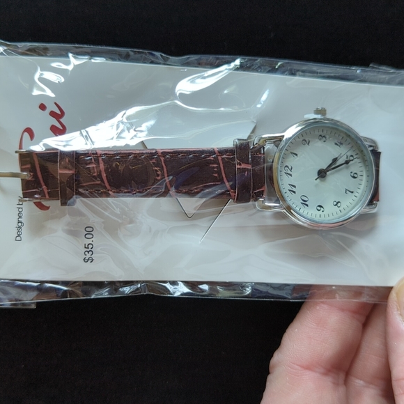 "Toni" Brown Watch (NWT) - Picture 7 of 7